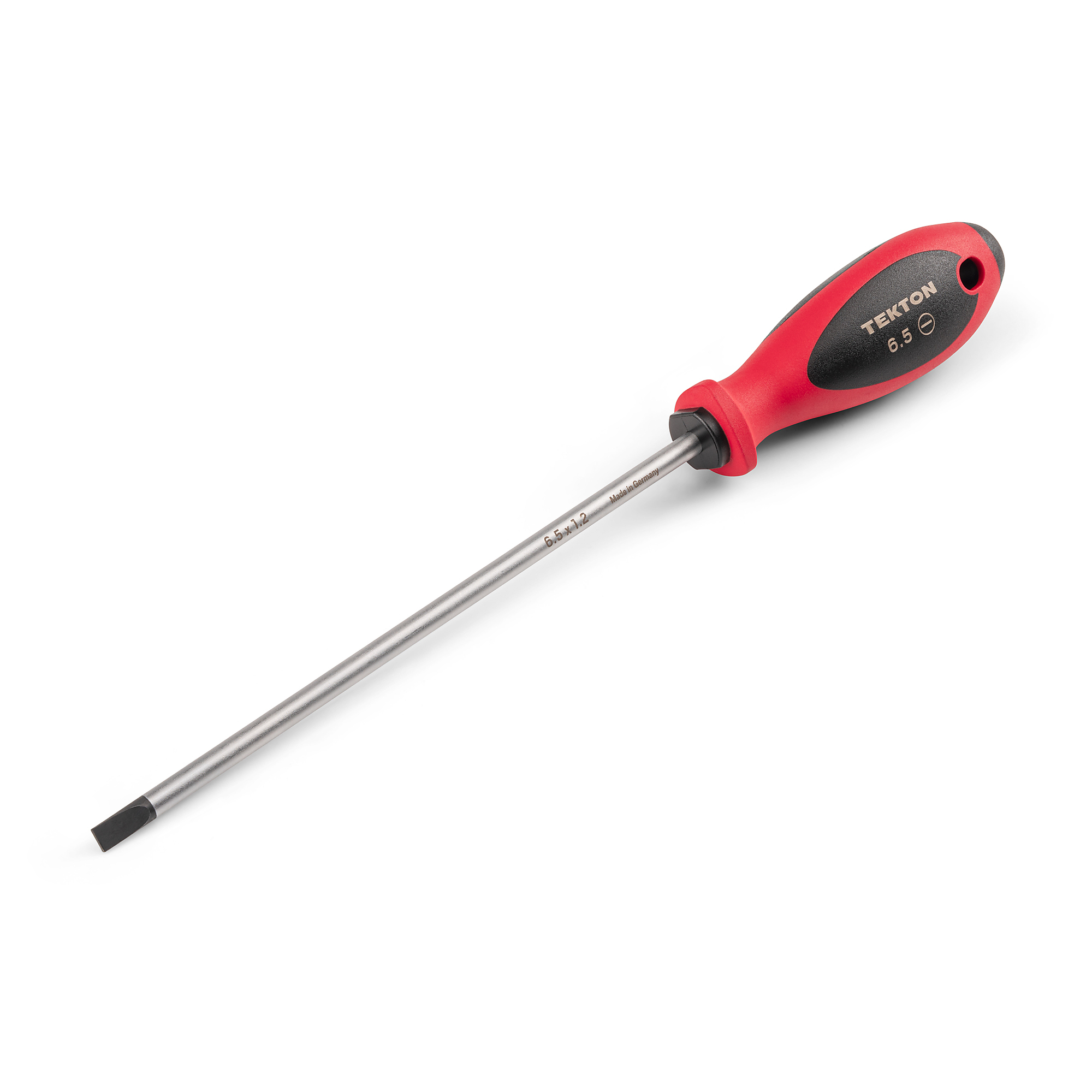 TEKTON 6.5 mm Slotted Screwdriver (8 in. Shank) | DWS01413